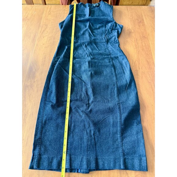 Banana Republic | Sleeveless Denim Sheath Dress - Picture 11 of 11